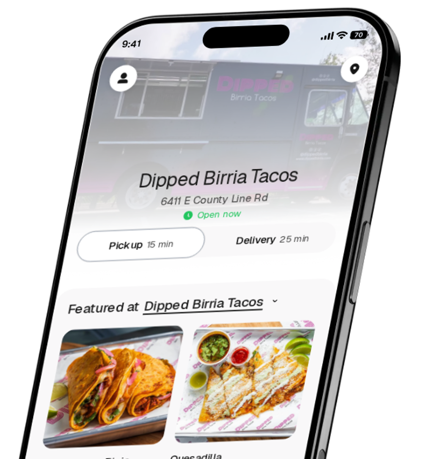 Dipped Birria Tacos app preview
