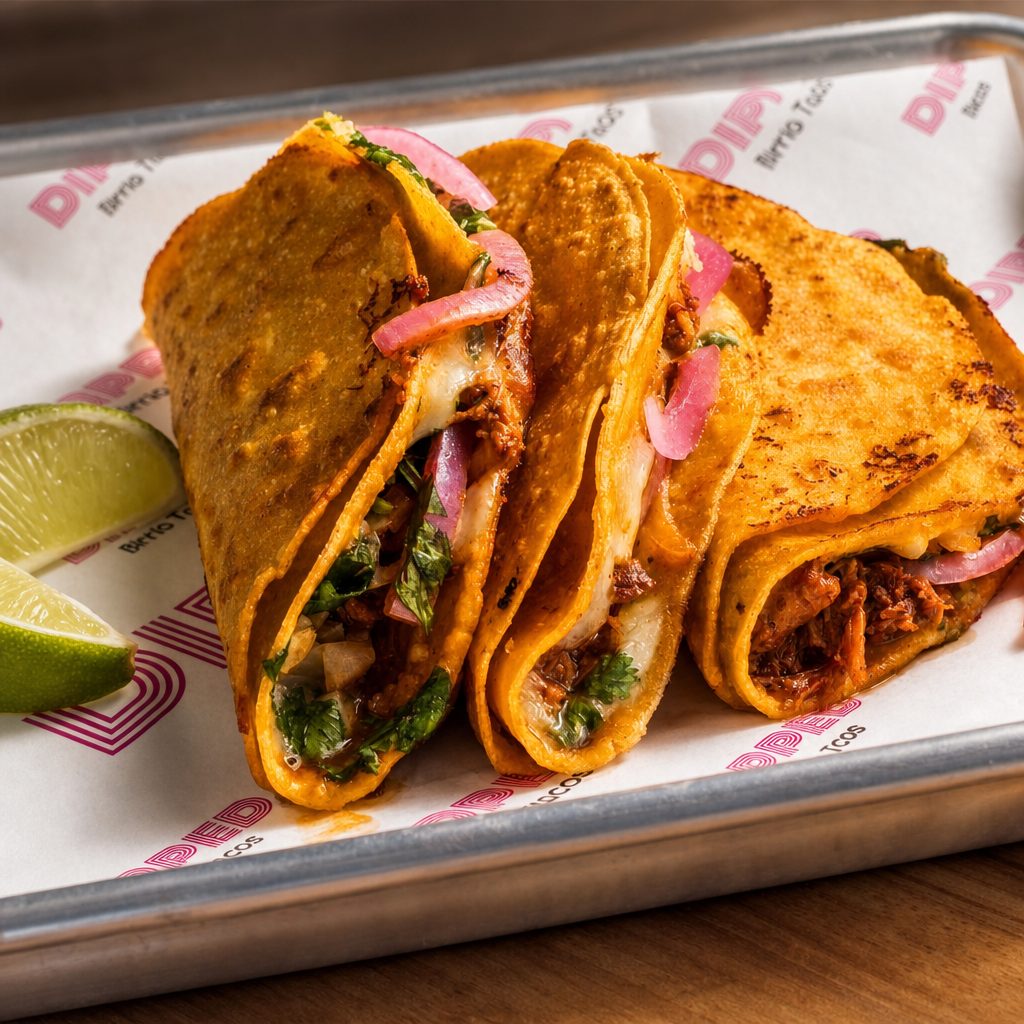 Tacos (Quesa-Birria).